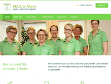 Tablet Screenshot of nadja-palm.de